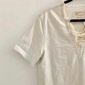 Current Elliott denim top